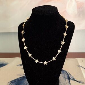 Dazzling Gold Star Necklace